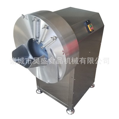 昊盛机械净菜加工设备 大姜生姜切片机 黄瓜切丝机大蒜切片机图4