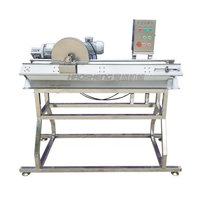 昊盛机械全自动果蔬切半机 竹笋茄子切半机 白菜冬瓜切瓣机图5