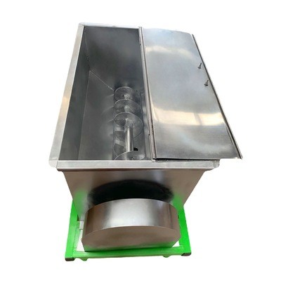 商用淀粉浆搅拌机新式红薯淀粉玉米粉芡和面机不锈钢卧式混料机图4