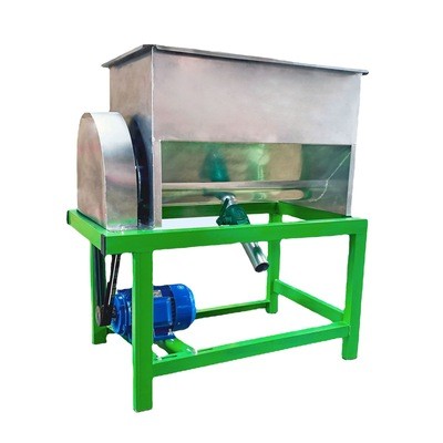 商用淀粉浆搅拌机新式红薯淀粉玉米粉芡和面机不锈钢卧式混料机图5