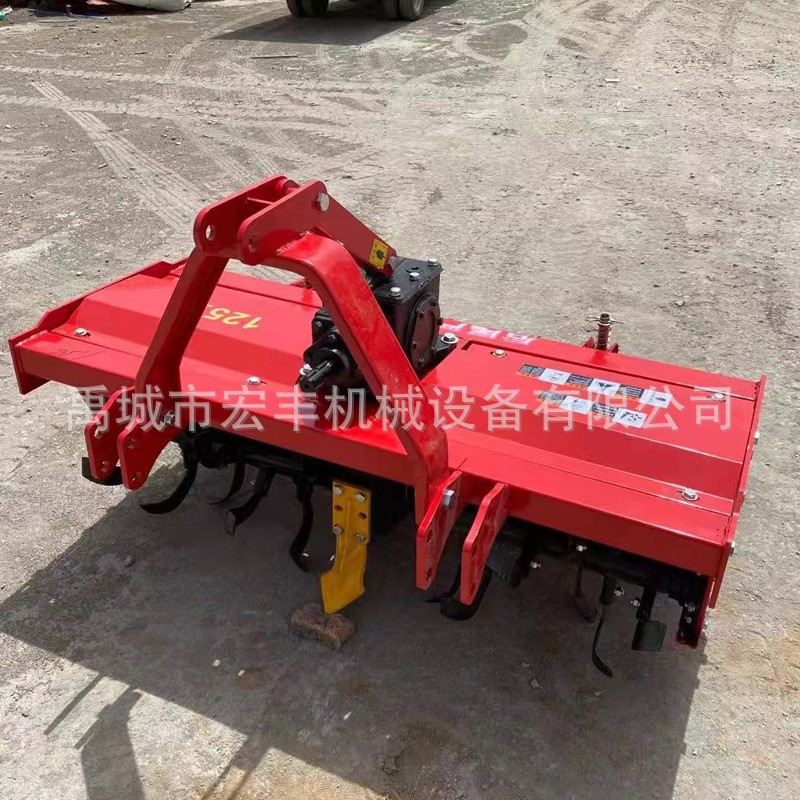 工厂定制型号齐全起垄 拖拉机后置传动轴带的旋耕犁 旋耕机可定制图4