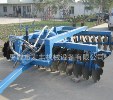 定制1BZ型32片36片48片液压折叠款重型牵引式对置重耙 圆盘耙图5