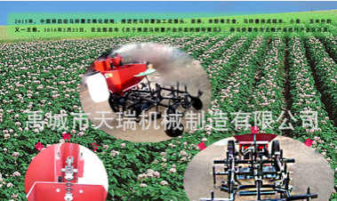 大量供应优质高效土豆施肥种植机 同步实现施肥覆膜打药 出口产品图5