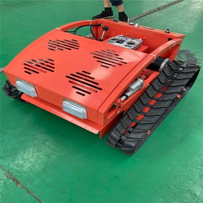 工厂发货履带式遥控割草机 田园农场草坪修剪机 出口智能剪草机图3