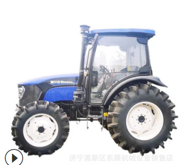 大马力四轮拖拉机 华夏空调驾驶室农用车 1804东方红动力拖拉机图5