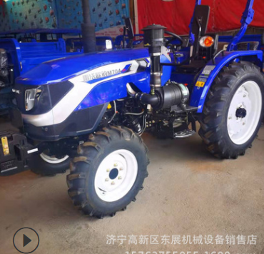 品质供应雷沃504大后桥四轮拖拉机 水旱田8+8梭式换挡翻田犁地机图2