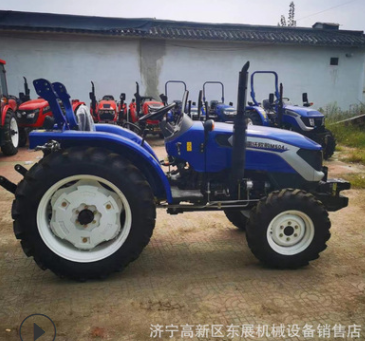 品质供应雷沃504大后桥四轮拖拉机 水旱田8+8梭式换挡翻田犁地机图4