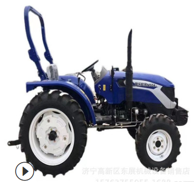 品质供应雷沃504大后桥四轮拖拉机 水旱田8+8梭式换挡翻田犁地机图5