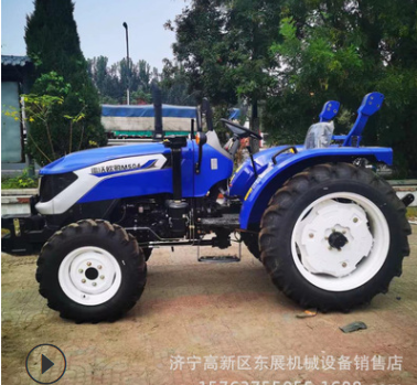 品质供应雷沃504大后桥四轮拖拉机 水旱田8+8梭式换挡翻田犁地机图3