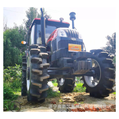 跨境销售东方红旋耕犁地机 LX904四轮拖拉机 自带强压四驱拖拉机