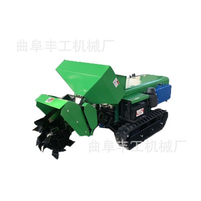 果园旋耕施肥开沟机 农用果园微耕除草机 园林大棚管理机 视频图4