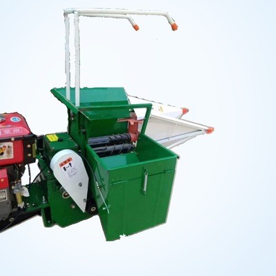 玉米剥皮秸秆还田机 柴油玉米收获机 手扶车头配套玉米收获机图4