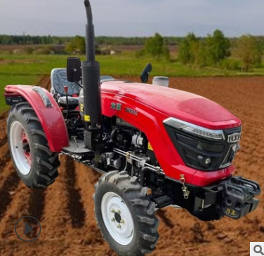 果园四轮多缸拖拉机 50马力四驱拖拉机 潍坊华夏504拖拉机图3