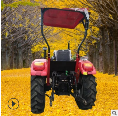 果园四轮多缸拖拉机 50马力四驱拖拉机 潍坊华夏504拖拉机图2