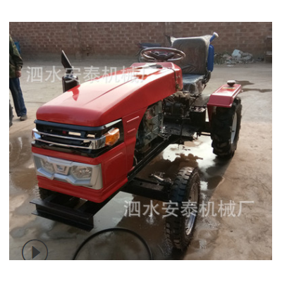 两驱低矮果园耕整机 四轮大马力农用拖拉机 304单缸四驱旋耕机