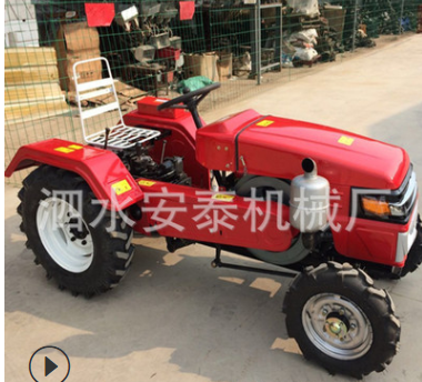 两驱低矮果园耕整机 四轮大马力农用拖拉机 304单缸四驱旋耕机图3