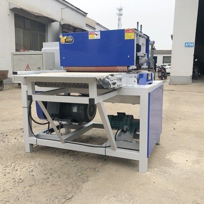 木托盘脚墩机 自动脚墩分切打钉一体机 自动刨平脚墩机旧木板锯图5