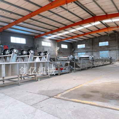 新型丸子漂烫蒸煮流水线设备 厂家直供大小型号金针菇巴氏杀菌线图2