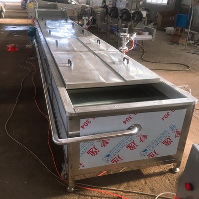 新型丸子漂烫蒸煮流水线设备 厂家直供大小型号金针菇巴氏杀菌线图3