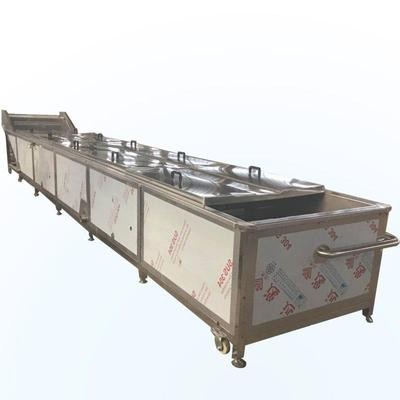 新型丸子漂烫蒸煮流水线设备 厂家直供大小型号金针菇巴氏杀菌线图5