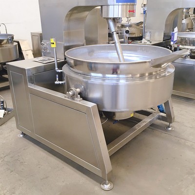 炒辣椒肉酱行星搅拌炒锅 炒辣椒酱行星炒锅 燃气搅拌炒锅节省人工图3