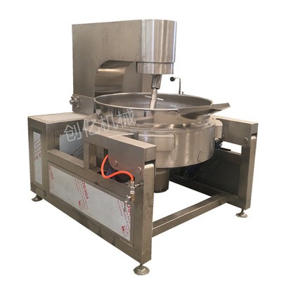 辣椒酱电磁行星搅拌炒锅 酱料自动搅拌炒锅 全自动馅料炒锅可编程图5