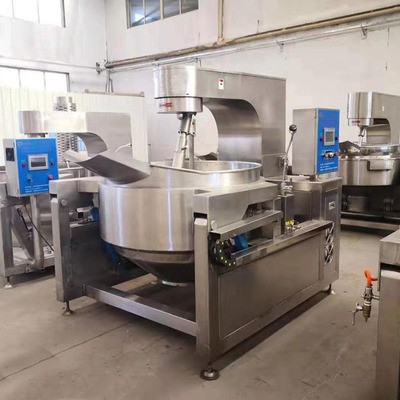 辣椒酱电磁行星搅拌炒锅 酱料自动搅拌炒锅 全自动馅料炒锅可编程图2