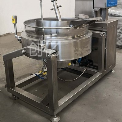 辣椒酱电磁行星搅拌炒锅 酱料自动搅拌炒锅 全自动馅料炒锅可编程图4