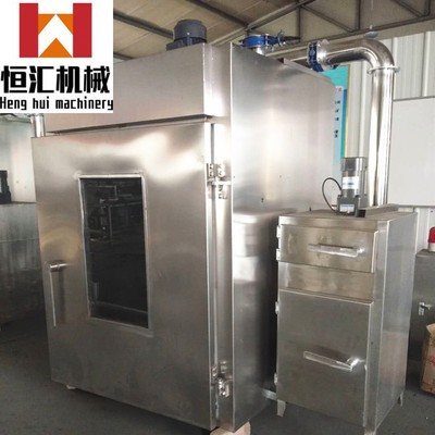 商用腊肉熏烤炉厂家自营小型多功能鹌鹑蛋烤熏炉价格全自动不锈钢图4