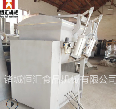 厂家定制真空拌馅机,哈尔滨红肠拌馅机,2000型狮子头真空拌馅机图2