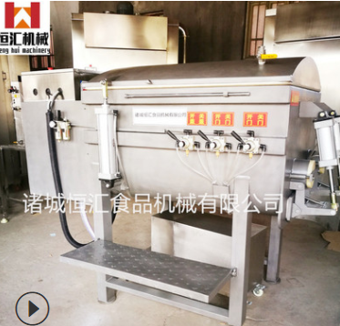 厂家定制真空拌馅机,哈尔滨红肠拌馅机,2000型狮子头真空拌馅机图4