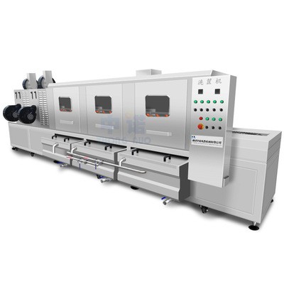 现货全自动洗筐机 高压喷淋食品塑料筐清洗设备 运输周转筐清洗机图5