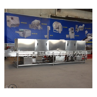 物流箱清洗机 肉料筐清洗机 蔬菜筐清洗机 山东亿马不锈钢洗箱机