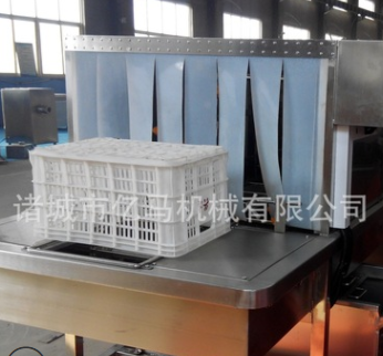 鸡蛋托盘清洗机 塑料蛋托清洗机 高压喷淋清洗可加热杀菌图2