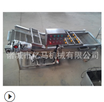 食品包装袋清洗 软包装食品清洗风干流水线 山东亿马洗袋风干机图5