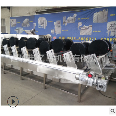 食品包装袋清洗 软包装食品清洗风干流水线 山东亿马洗袋风干机图4