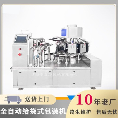 全自动给袋式真空包装机 休闲食品真空包装机 抽真空包装机图3