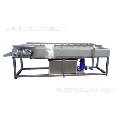 苹果毛刷清洗机 高压喷淋橘子水果清洗机 循环水柠檬清洗机图5