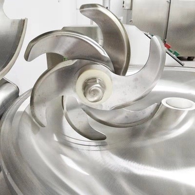 工厂用火锅食材斩拌机 鱼籽包肉酱鱼丸不锈钢多功能斩拌机图3