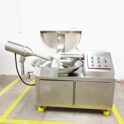 工厂用火锅食材斩拌机 鱼籽包肉酱鱼丸不锈钢多功能斩拌机图2