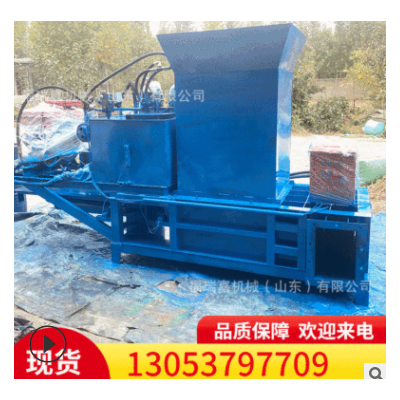 农作物秸秆压缩套袋机花生秧打包装袋机 青储玉米秸秆压块打包机