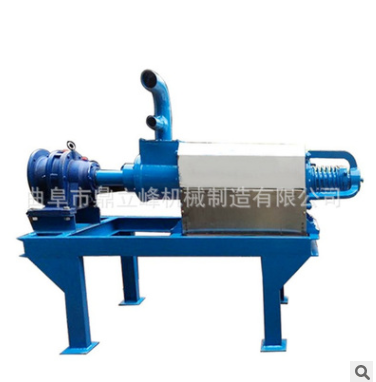 鸡便便处理器厂家报价牛粪固液分离器畜禽粪便分离机石家庄地区图2