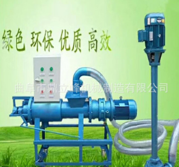 鸡便便处理器厂家报价牛粪固液分离器畜禽粪便分离机石家庄地区图3