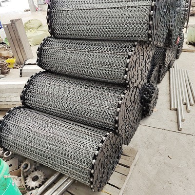 非标自产304不锈钢输送网带 耐高温果蔬面包烘干传送金属网带图4