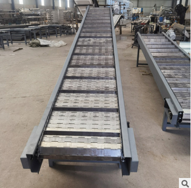 提升式链板输送机 料斗式提升上料机升降式爬坡304不锈钢输送机图4