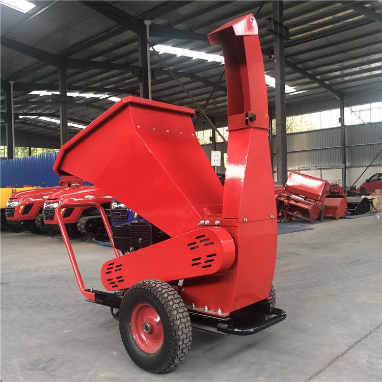小型树枝粉碎机移动式柴油碎枝机产地货源园林碎木机图3