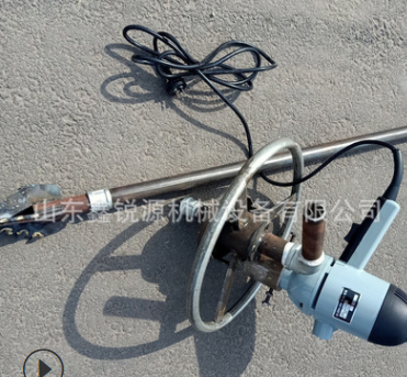 厂家直供圆盘打井钻机手持式小型农用打井钻机家用小型电动打井机