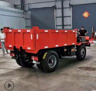 矿用四不像井下运输车矿山六轮翻斗车地铁隧道煤矿四驱自卸工程车图3