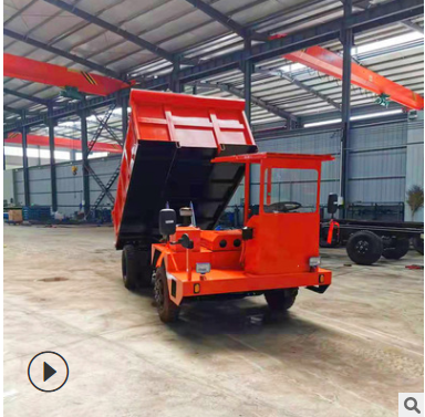 矿用四不像井下运输车矿山六轮翻斗车地铁隧道煤矿四驱自卸工程车图4