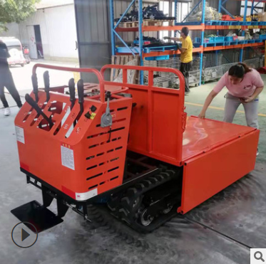 柴油农用小型履带运输车山地果园履带底盘运输车全地形手扶履带车图2